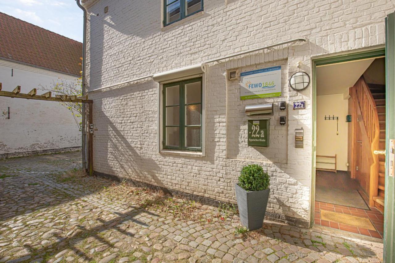 Fewo1846 - Hugo Eckener - Komfortable Maisonette-Wohnung Mit 2 Schlafzimmern Im Stadtzentrum Flensburg Exterior foto